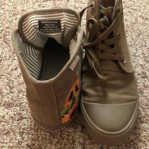 BANGS sunflower high top